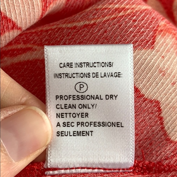 Gentle Fawn red & creme floral sleeveless top - Picture 7 of 7